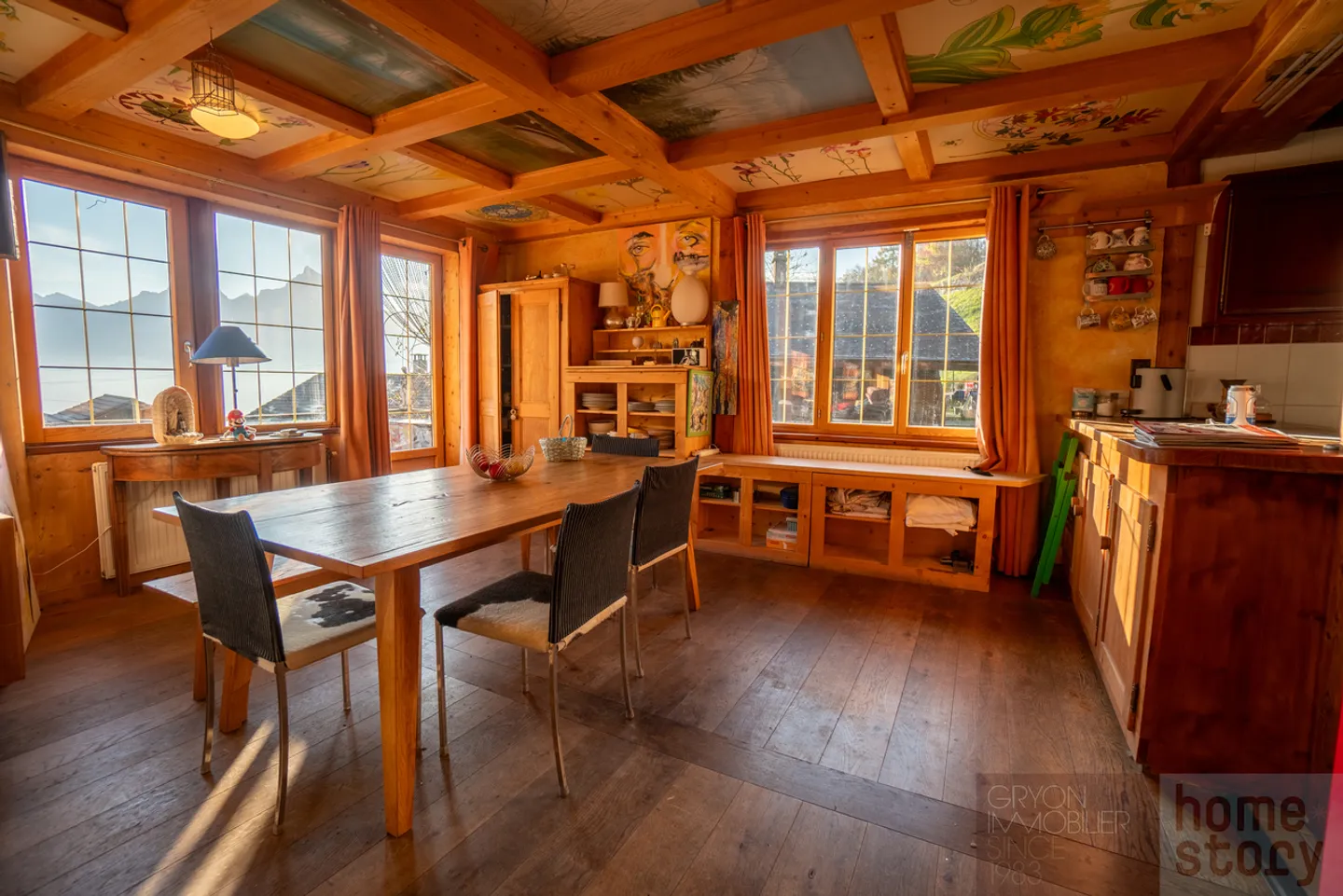 Chalet affascinante nel cuore di Posses-sur-Bex - Foto 4 di 22