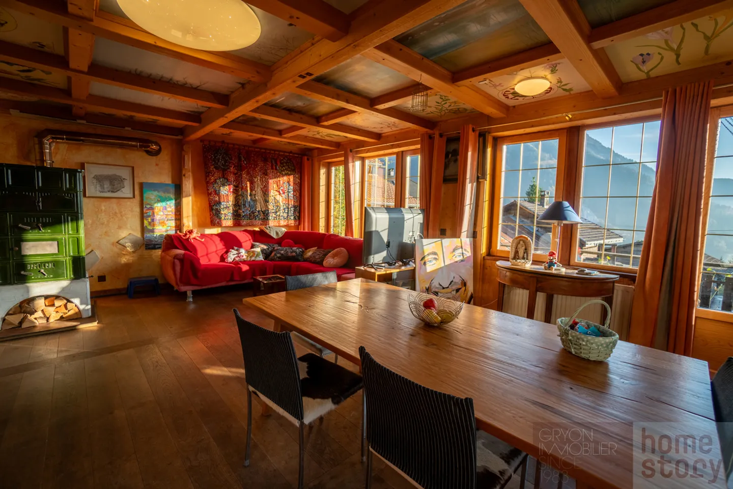 Chalet affascinante nel cuore di Posses-sur-Bex - Foto 8 di 22