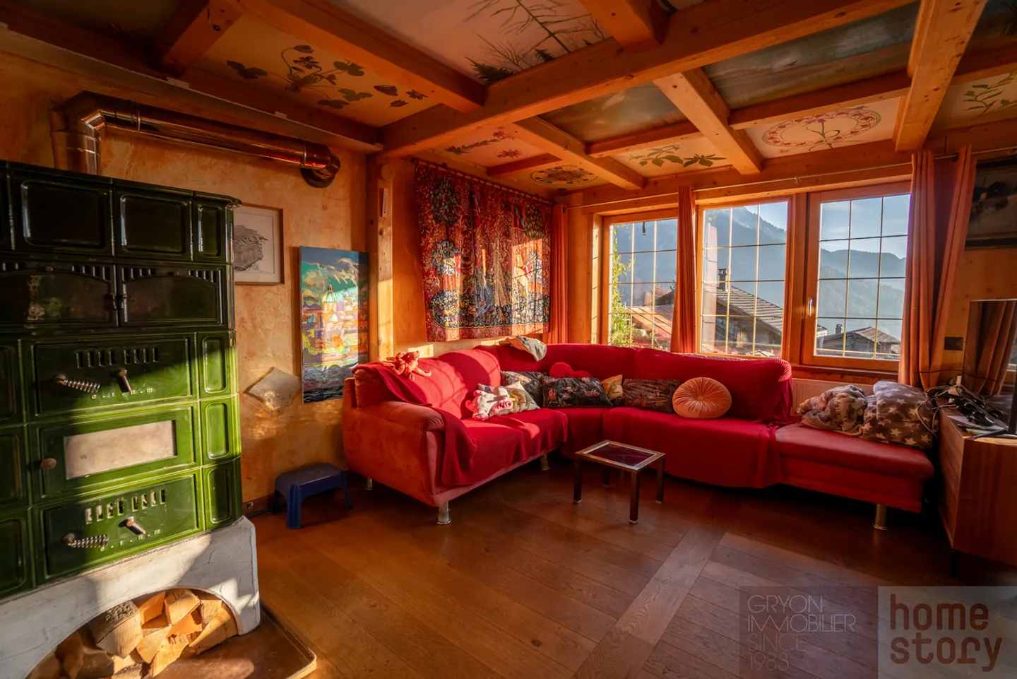 Chalet affascinante nel cuore di Posses-sur-Bex - Foto 9 di 22