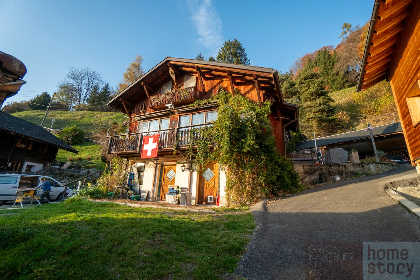 Chalet affascinante nel cuore di Posses-sur-Bex - Foto 1 di 22