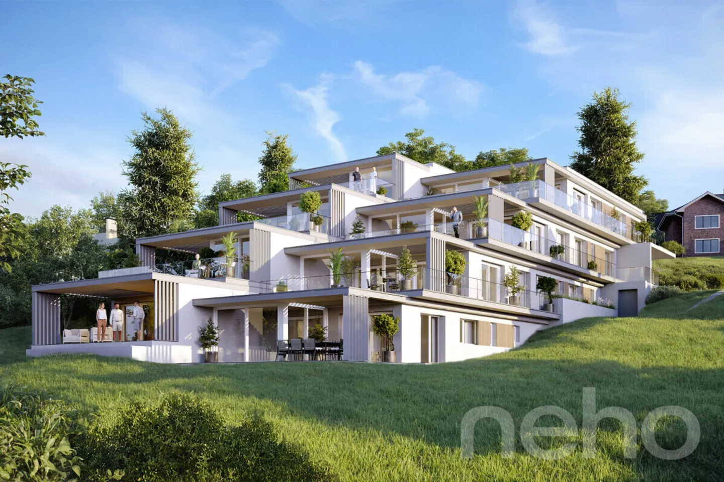 Splendido appartamento di 4,5 stanze in terrazza - luce, modernità e prestigio - Foto 5 di 9