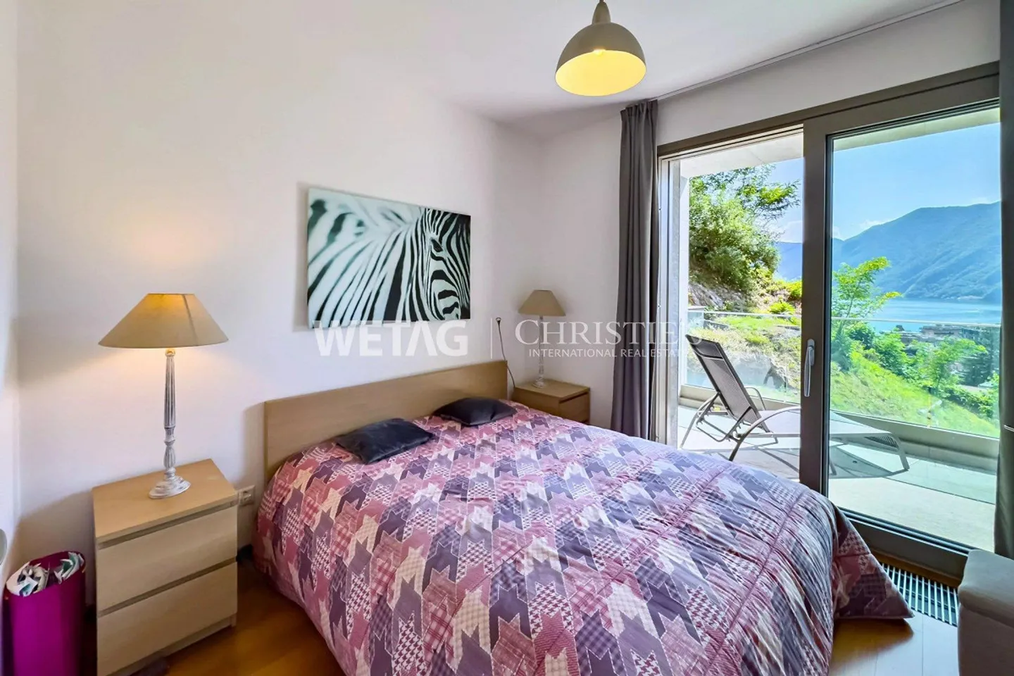 Lugano: appartamento moderno con vista lago in vendita, ideale anche come seconda casa - Foto 5 di 12