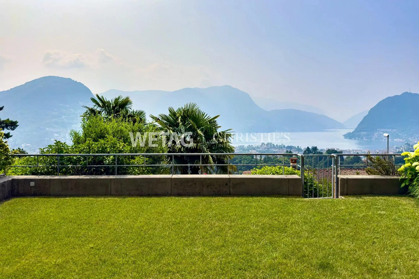 Lugano-Porza: Townhouse with private garden & lake view for sale, also possible as a second home - Photo 1 of 13