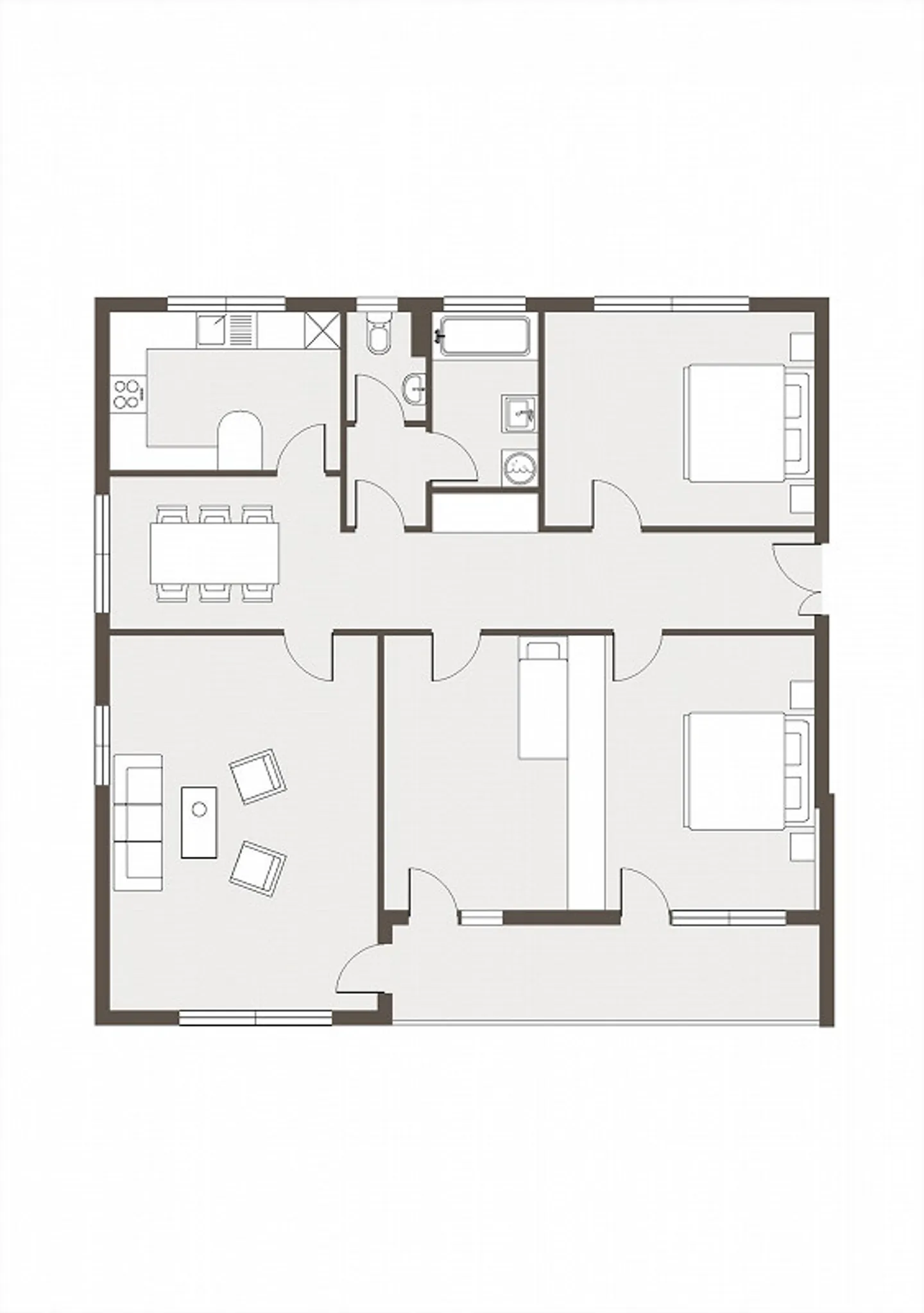 zentrale 4.5 Zimmerwohnung - Foto 10 von 10