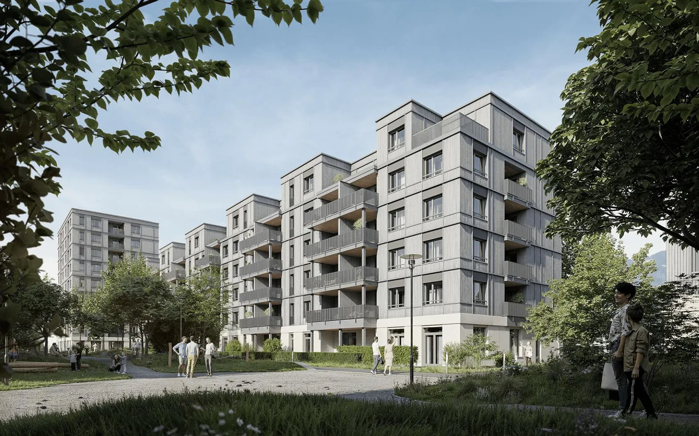 Moderne Wohnungen in Buchs SG - Foto 1 von 7