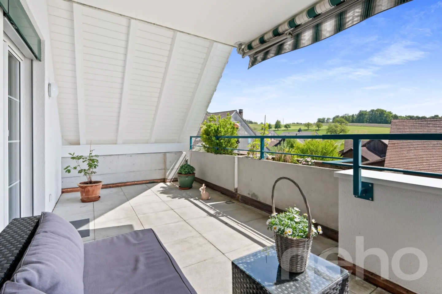 Bright 5.5-room penthouse apartment with a view - Photo 8 of 13