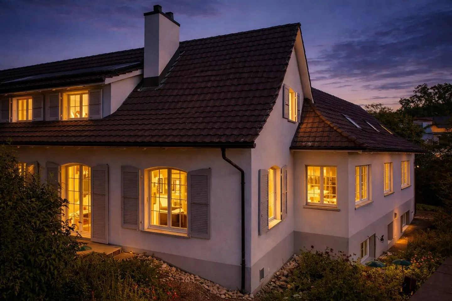 Villa de campagne de 12 pièces avec beaucoup d'espace pour la famille et le travail - Photo 4 sur 6