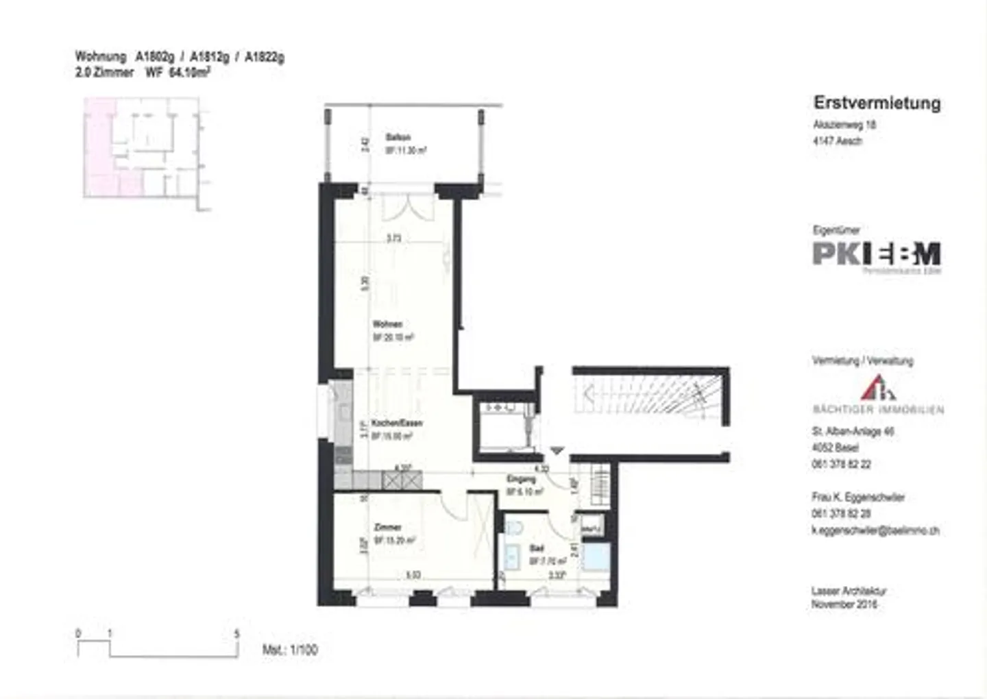 Topmoderne grosszügige Dachwohnungen in Aesch - Foto 7 von 7