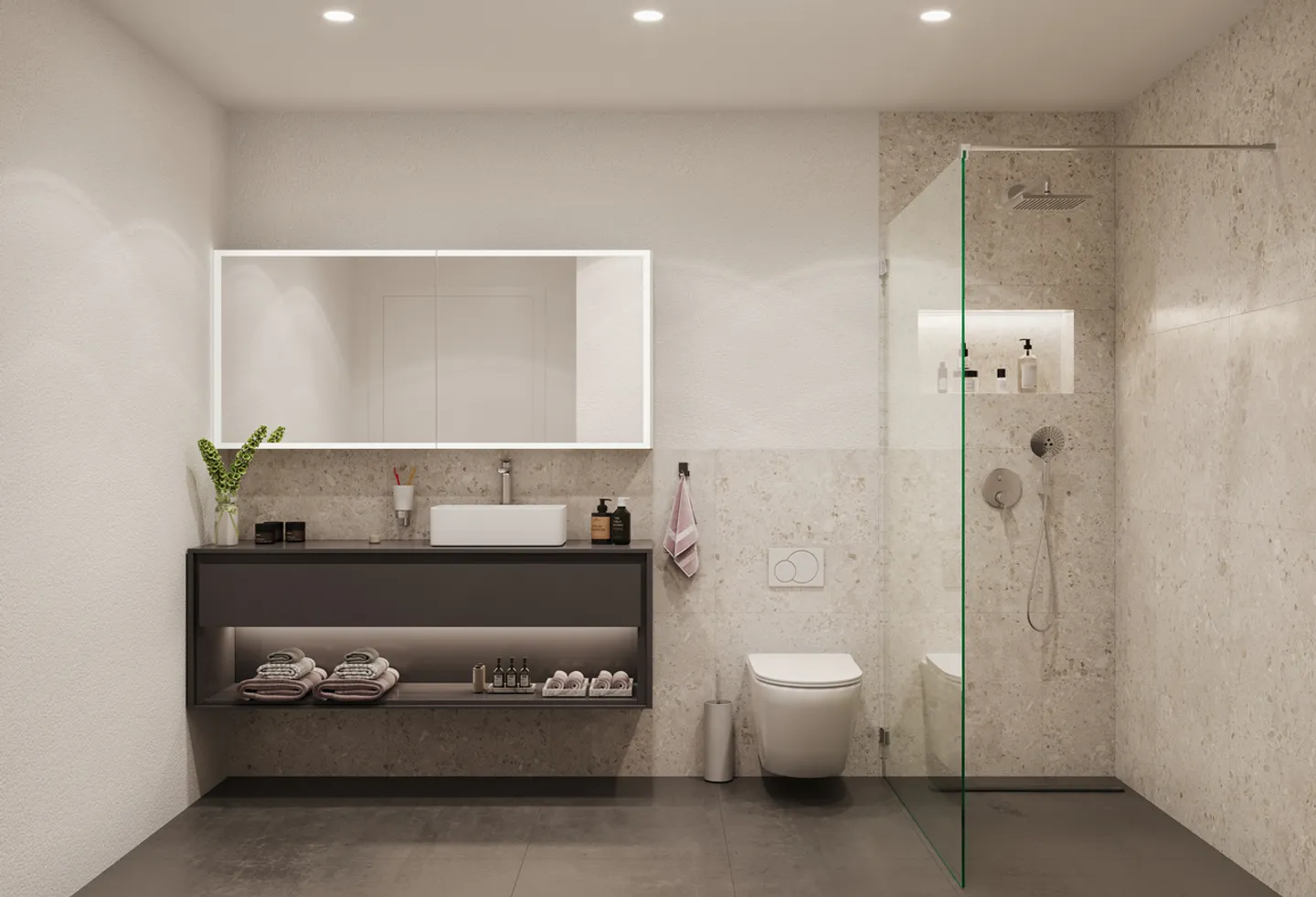 4.5-room apartment D, on the 1st floor of house A, with 138m2 of living space and 25m2 balcony - Photo 12 of 15