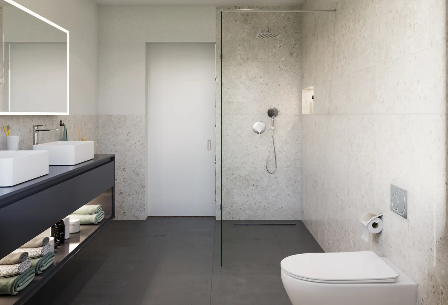 4.5-room apartment D, on the 1st floor of house A, with 138m2 of living space and 25m2 balcony - Photo 14 of 15