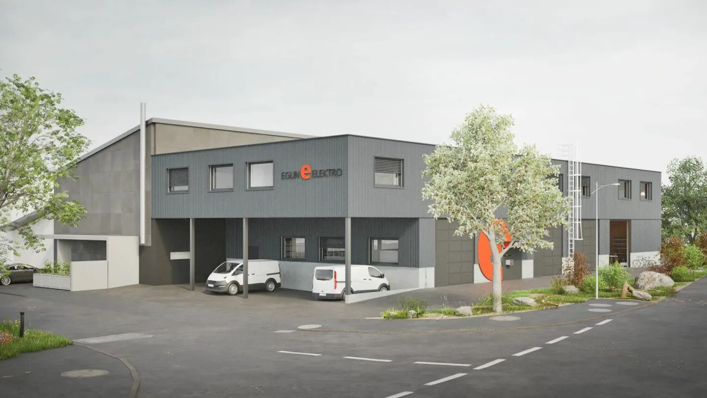 Sustainable raw construction boxes with motorway access - for office, workshop & more - Photo 7 of 7