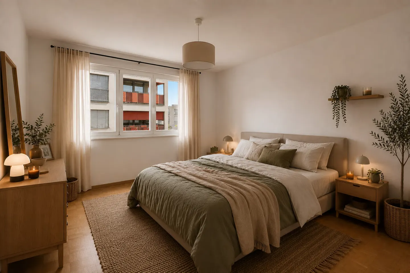 Arriver et se sentir chez soi : Charmant appartement de 4,5 pièces avec jardin d'hiver - Photo 5 sur 9