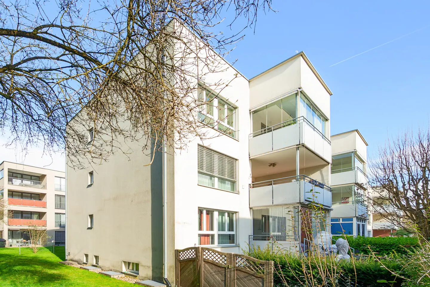 Arriver et se sentir chez soi : Charmant appartement de 4,5 pièces avec jardin d'hiver - Photo 8 sur 9