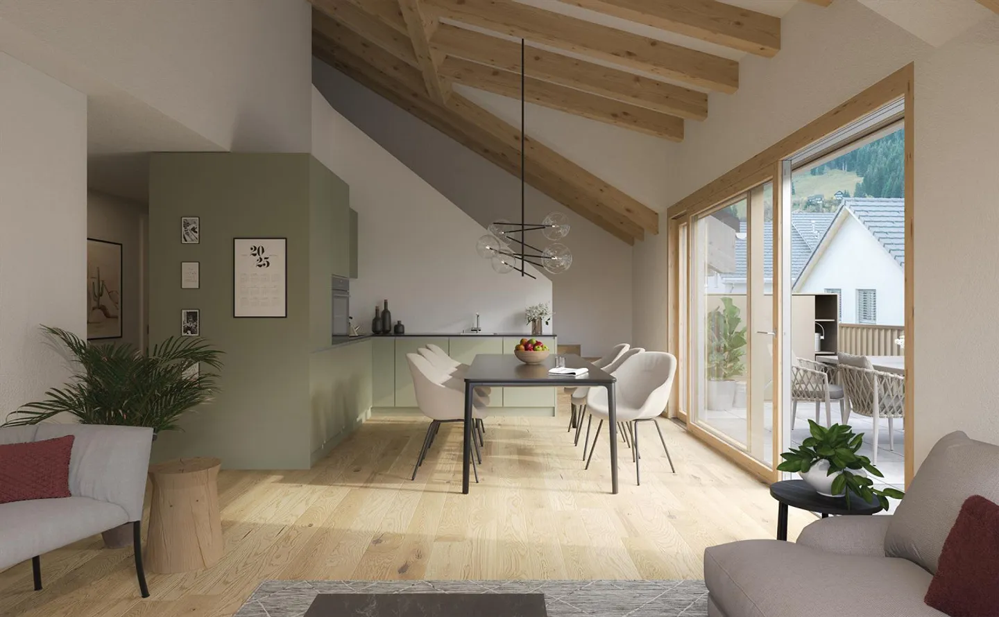 Appartamento al piano terra 3,5 locali - Foto 3 di 5