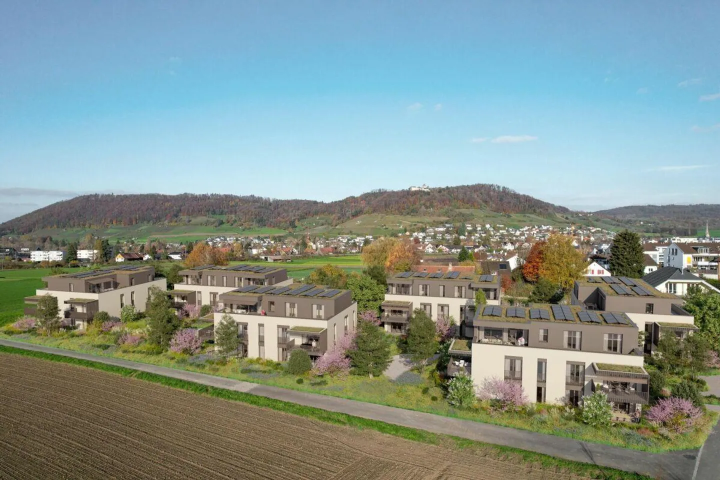 Ihr Rückzugsort am Feldrand: Komfortable 3.5-Zimmer-Wohnung mit Garten - Foto 6 von 6