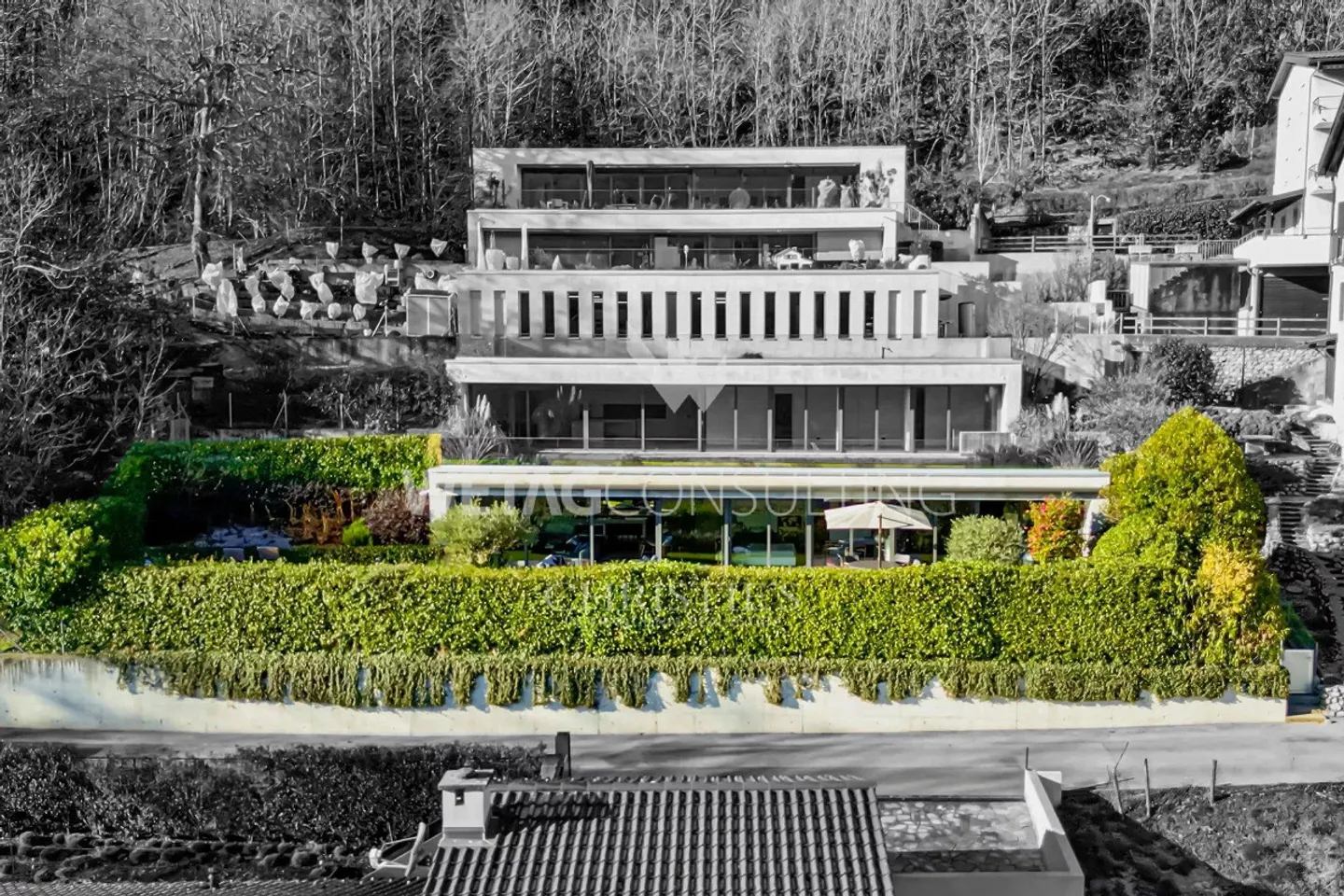 Appartamento moderno ed esclusivo con giardino privato a Montagnola - Foto 10 di 10