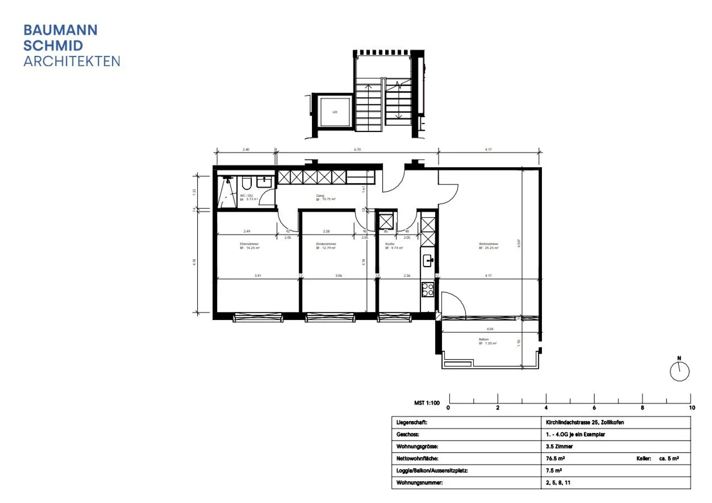 Appartement 3.5 pièces au standard de propriété - Photo 7 sur 7