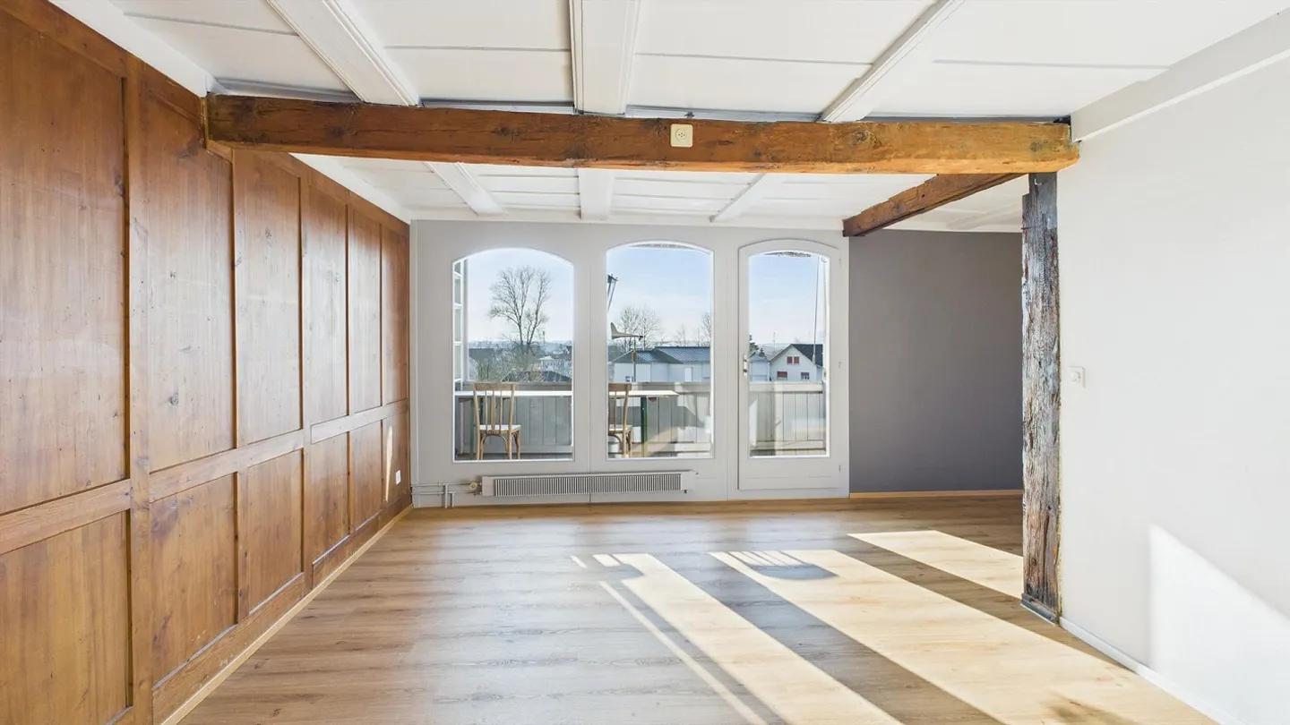 Charmante historische Wohnung mit Garten - Foto 7 von 22