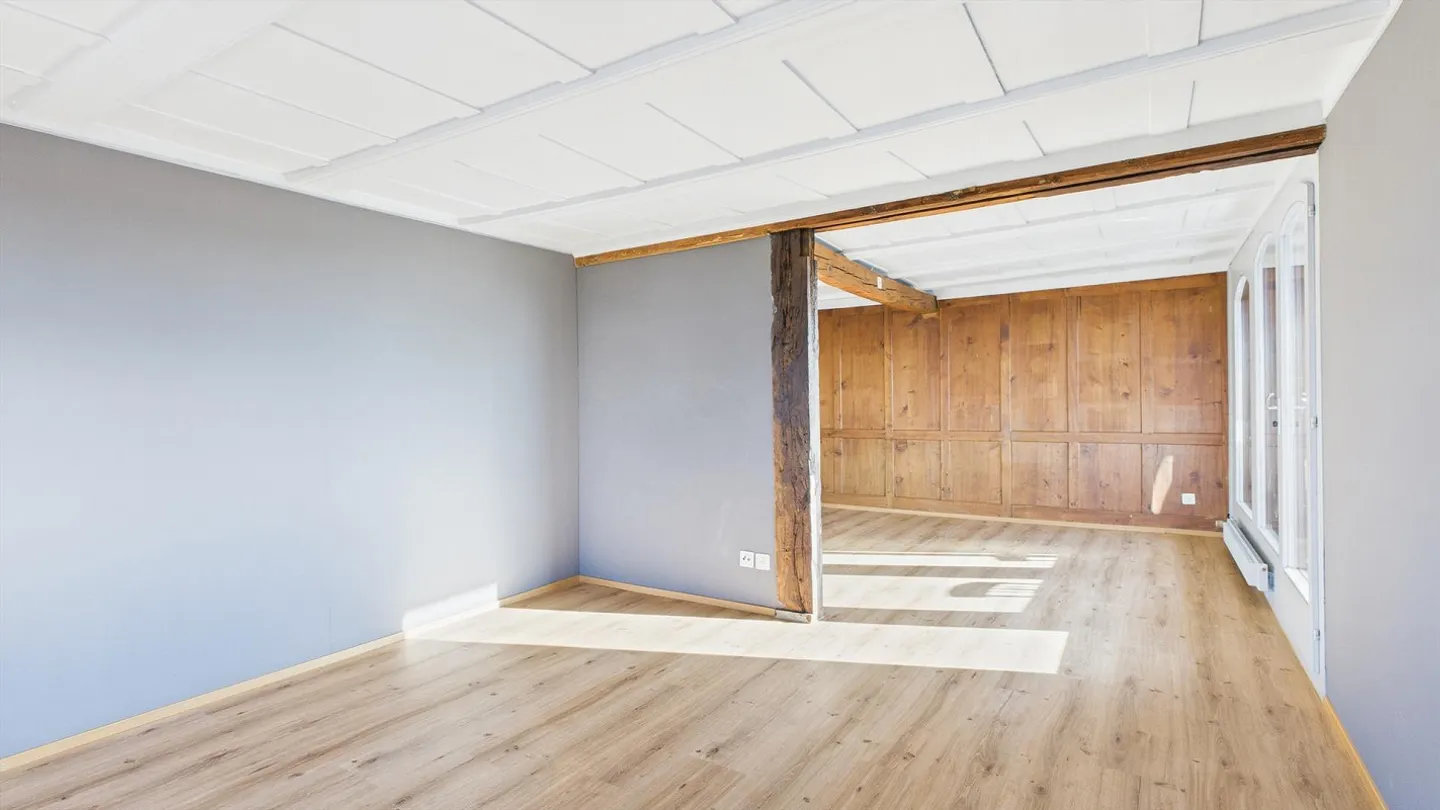 Charmante historische Wohnung mit Garten - Foto 6 von 22