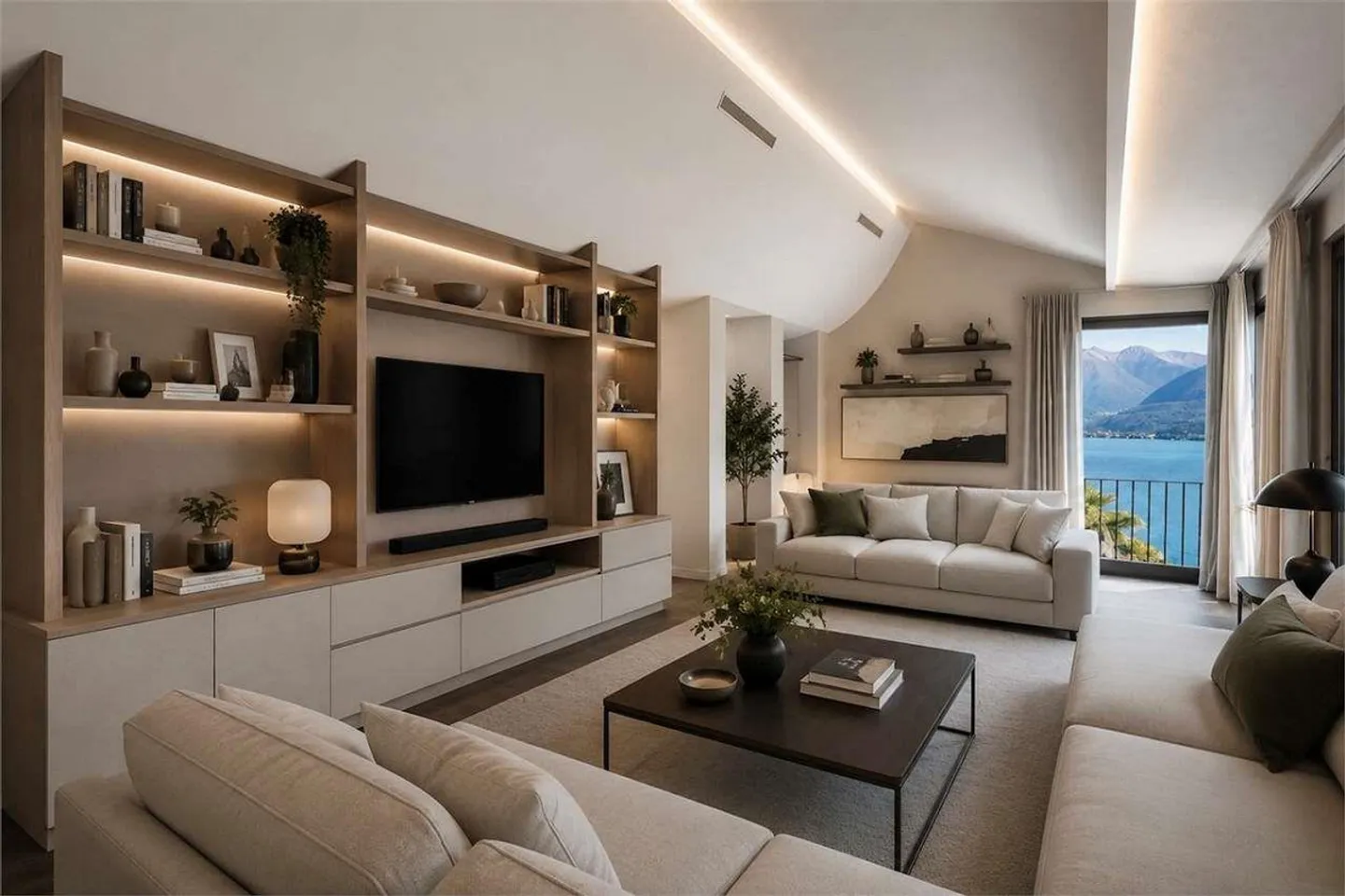Prestigious duplex penthouse with lake view - Photo 4 of 7