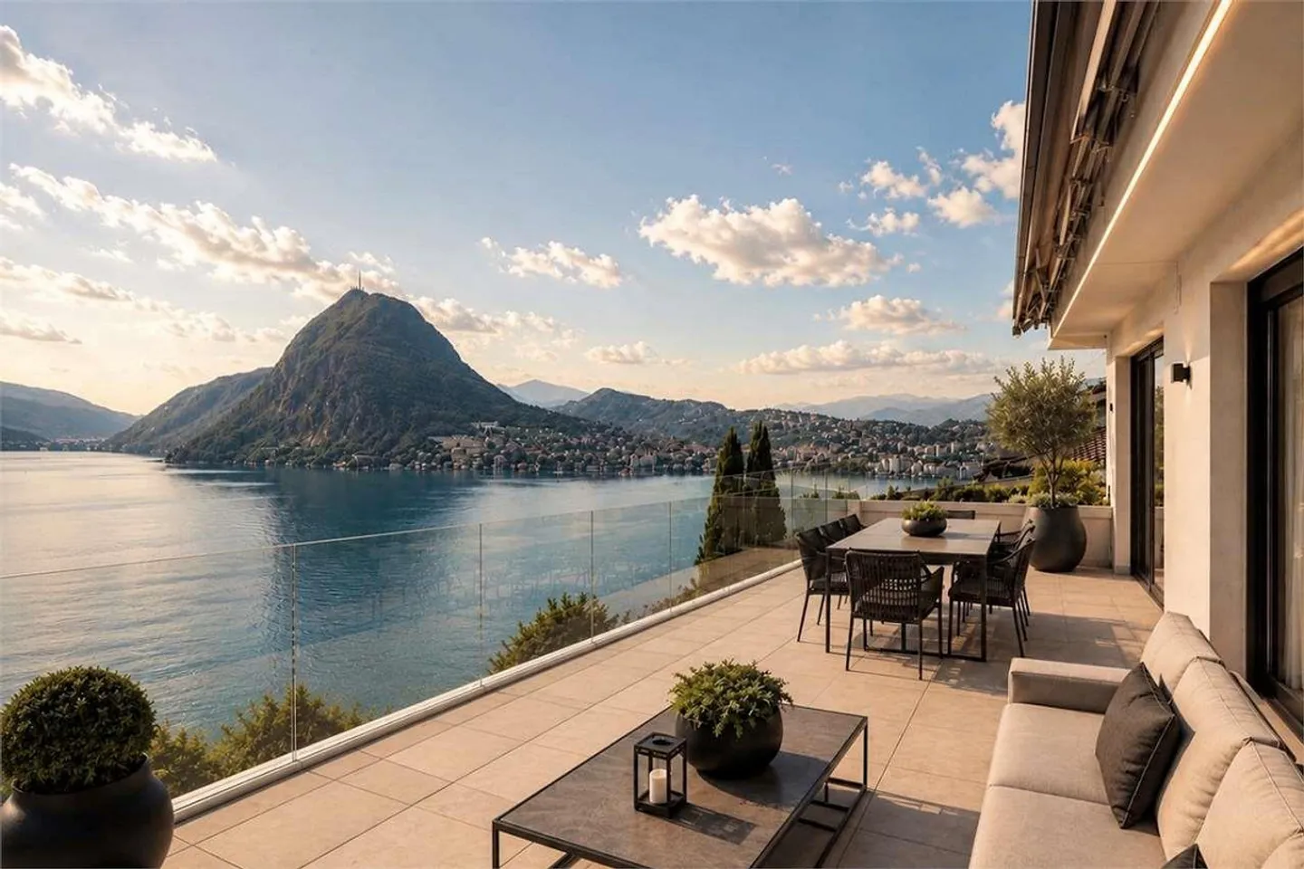 Prestigious duplex penthouse with lake view - Photo 1 of 7