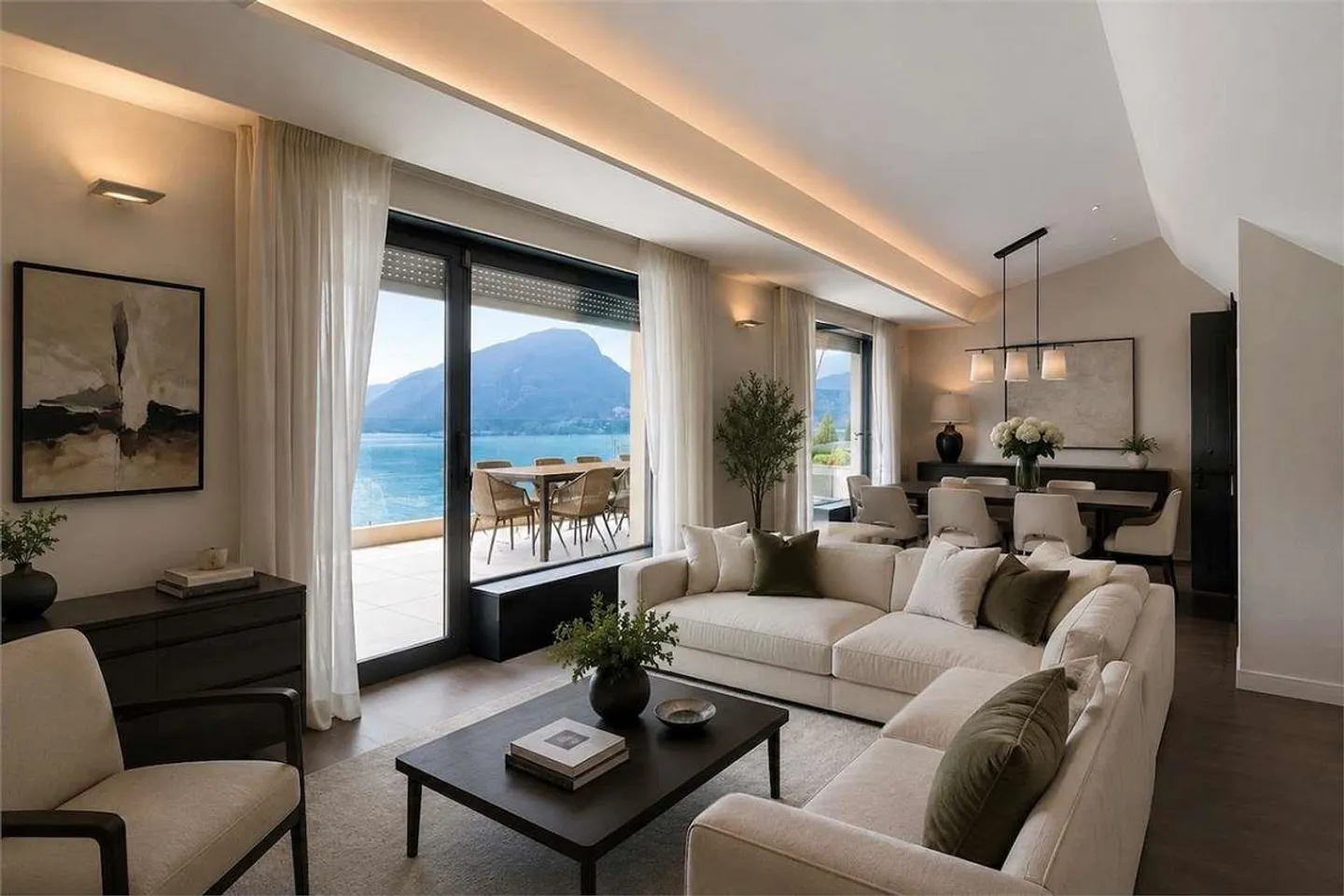 Prestigious duplex penthouse with lake view - Photo 2 of 7
