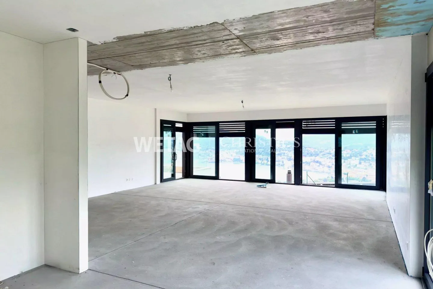 Appartamento in costruzione a Lugano-Albonago con giardino privato e vista sul lago - Foto 3 di 12