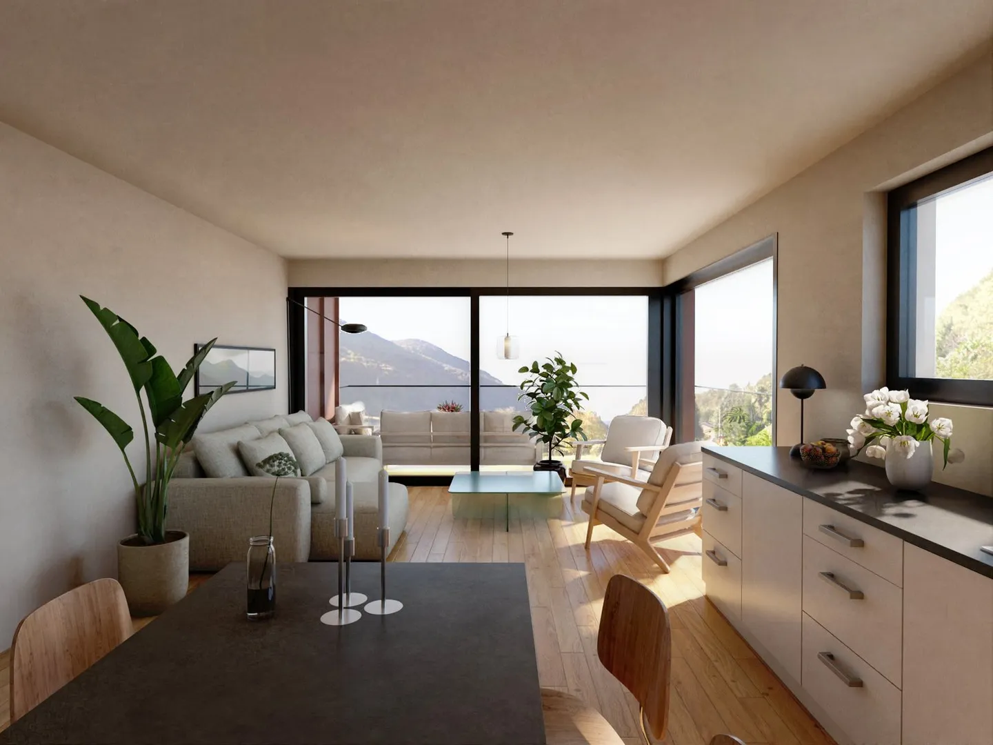 Neubauwohnungen in Montagnola. Komfort, Natur und Technologie - Foto 3 von 6