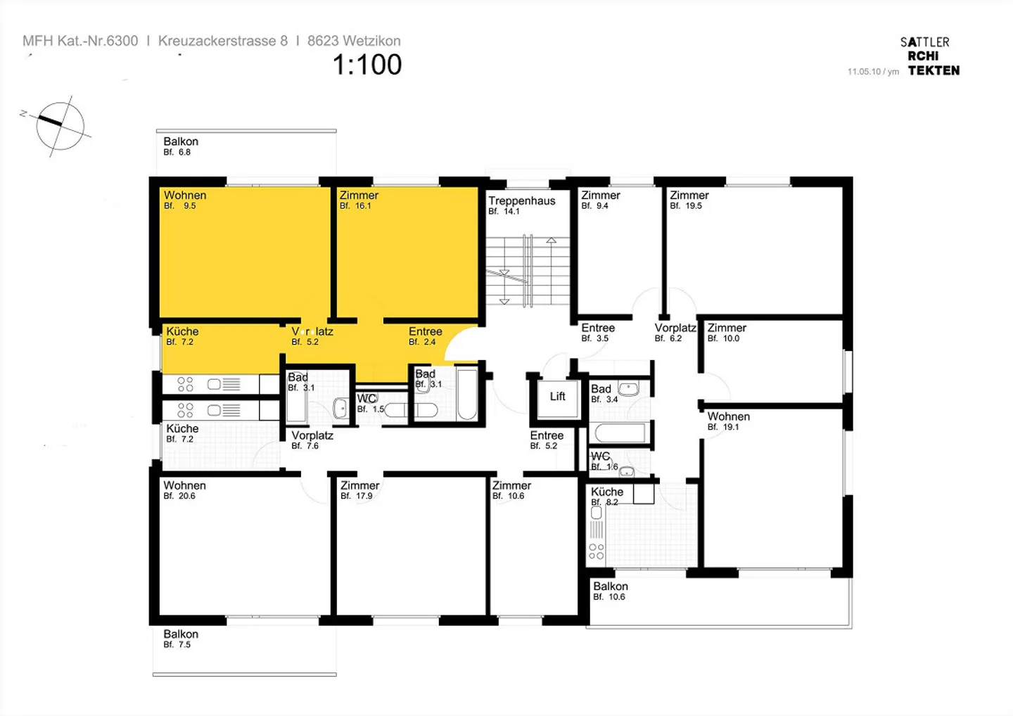 Appartamento 2 locali con balcone a Wetzikon-Kempten - Foto 8 di 8