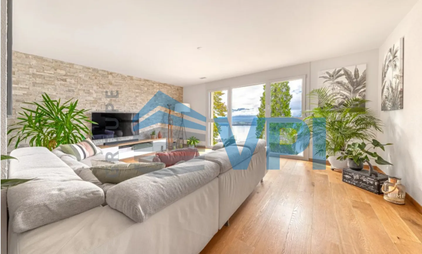 Chernex - Schönes 3,5-Zimmer-Apartment von 120m2 mit Seeblick - Foto 5 von 12