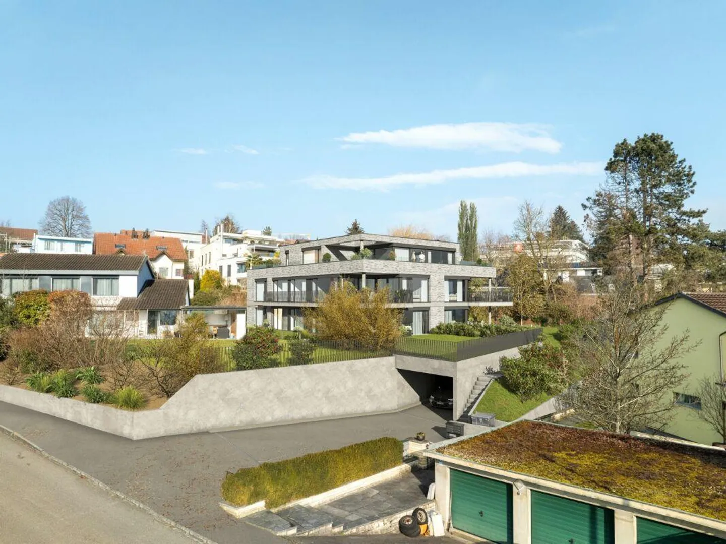 Stilvolle Gartenwohnung mit Weitblick - Foto 4 von 6
