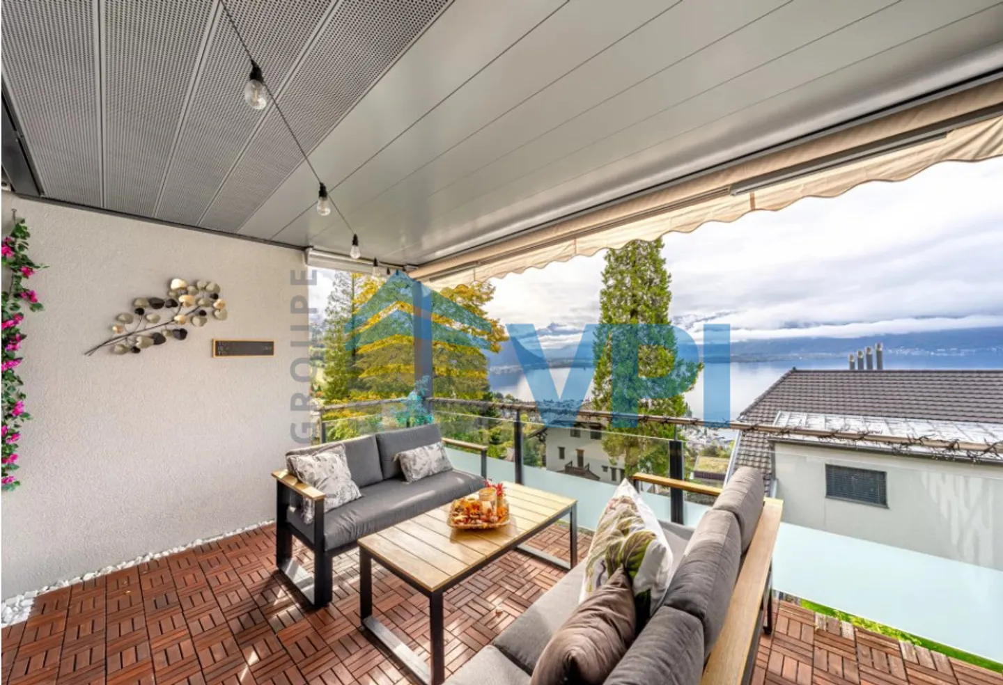 Chernex - Schönes 3,5-Zimmer-Apartment von 120m2 mit Seeblick - Foto 10 von 12