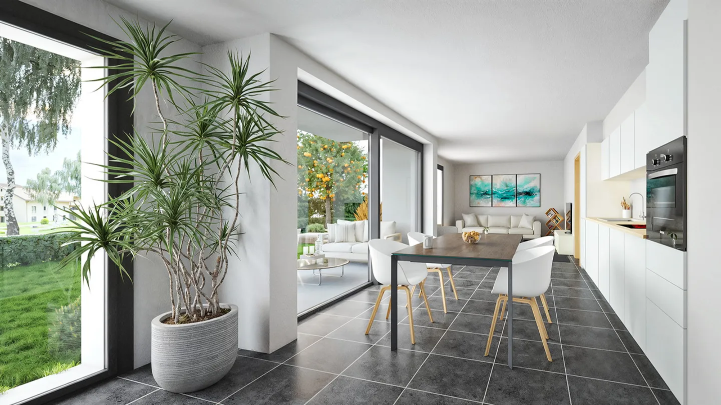 Beautiful condominium apartment for sale in St-Aubin FR. - Photo 1 of 1