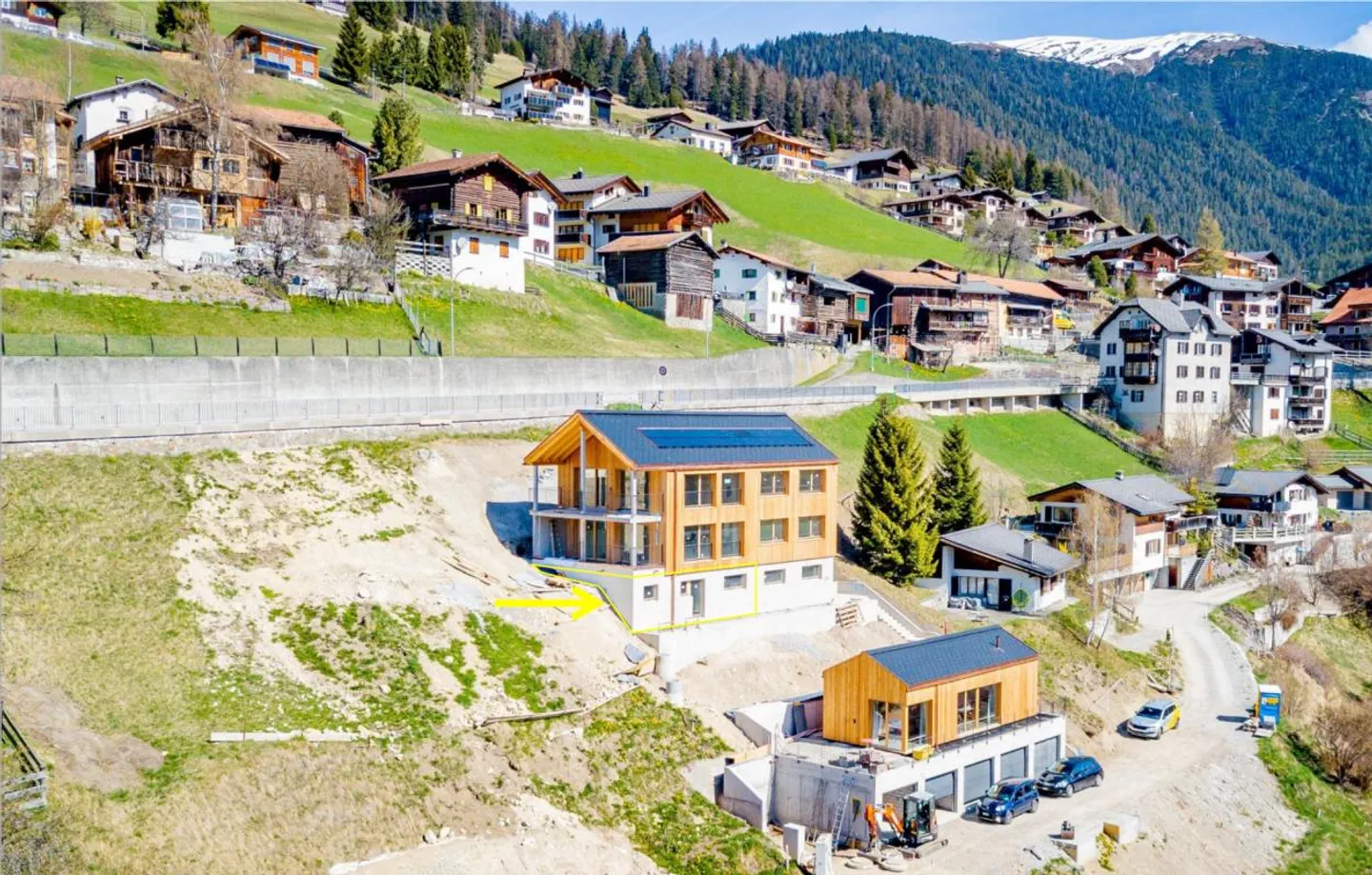 Charmantes Studio in Davos Wiesen - Foto 3 von 11
