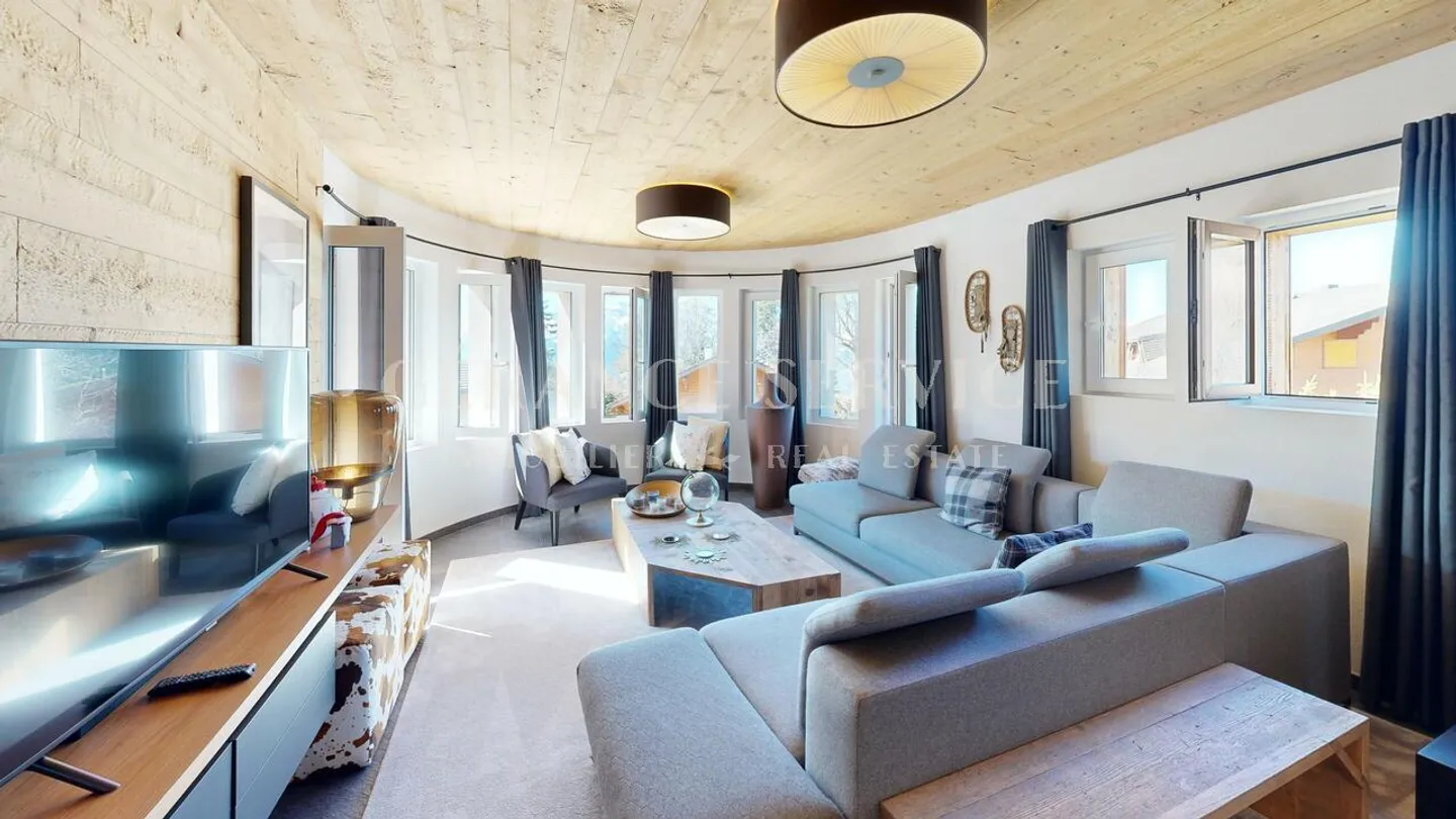 Renoviertes Apartment in Villars - Foto 1 von 16