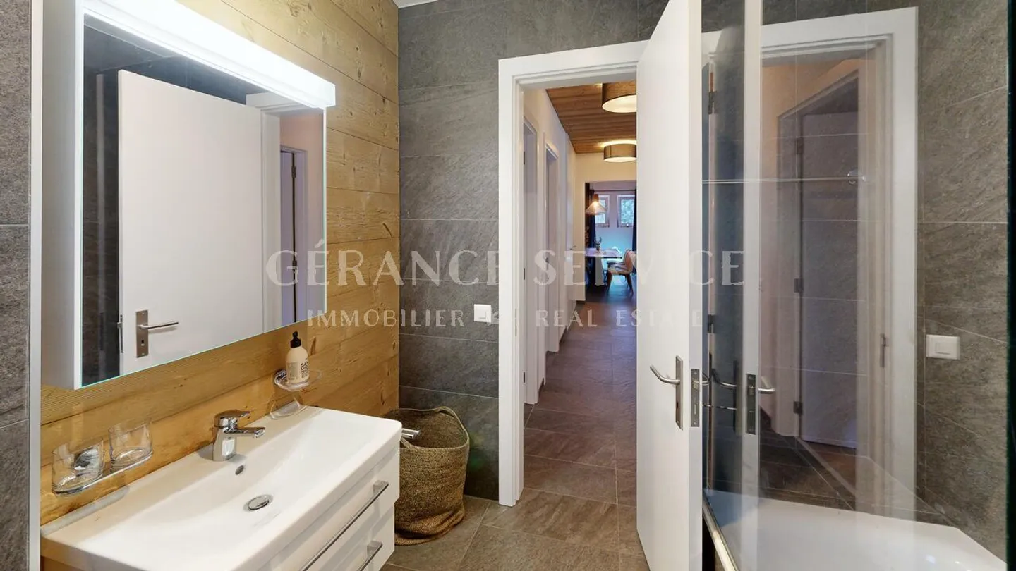 Renoviertes Apartment in Villars - Foto 14 von 16