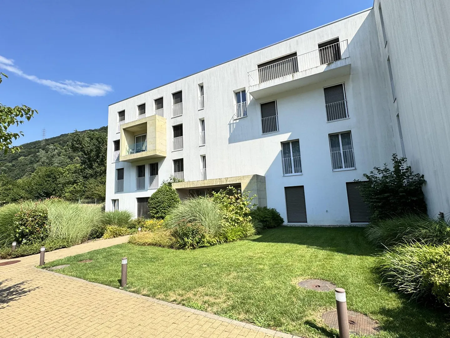 Modern and bright 2.5-room apartment in a residence with pool in Barbengo - Photo 3 of 9