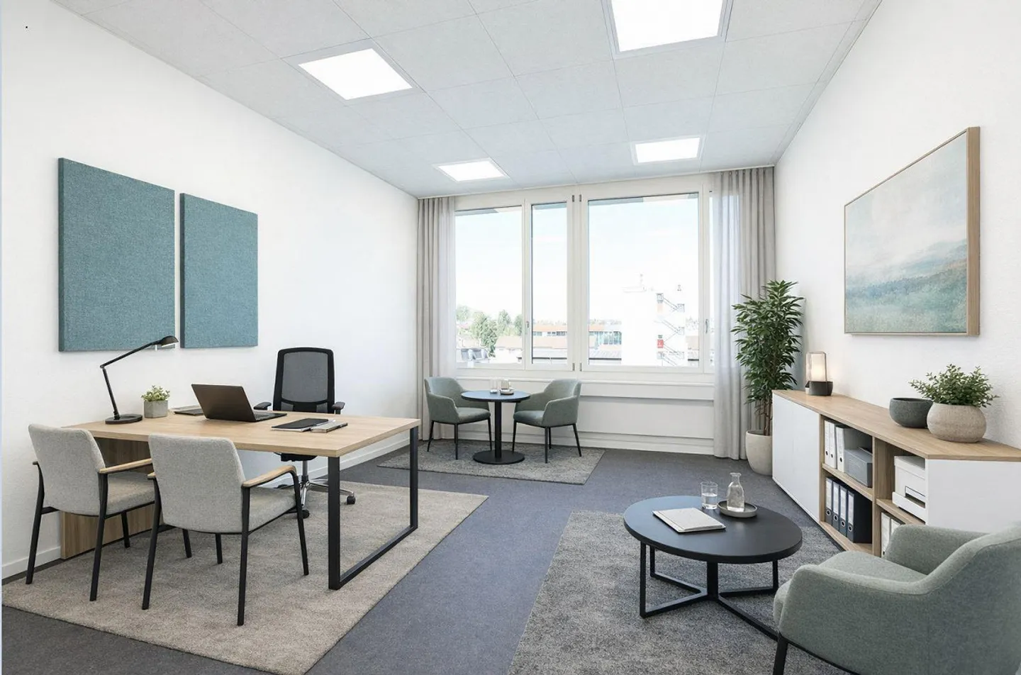 Ufficio moderno e luminoso in una buona posizione ad Allschwil - Foto 10 di 10
