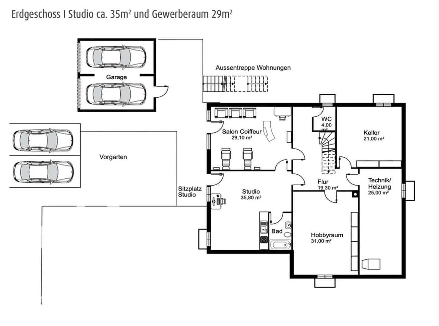 Multi-family house in the village center of St. Antoni - Photo 12 of 13