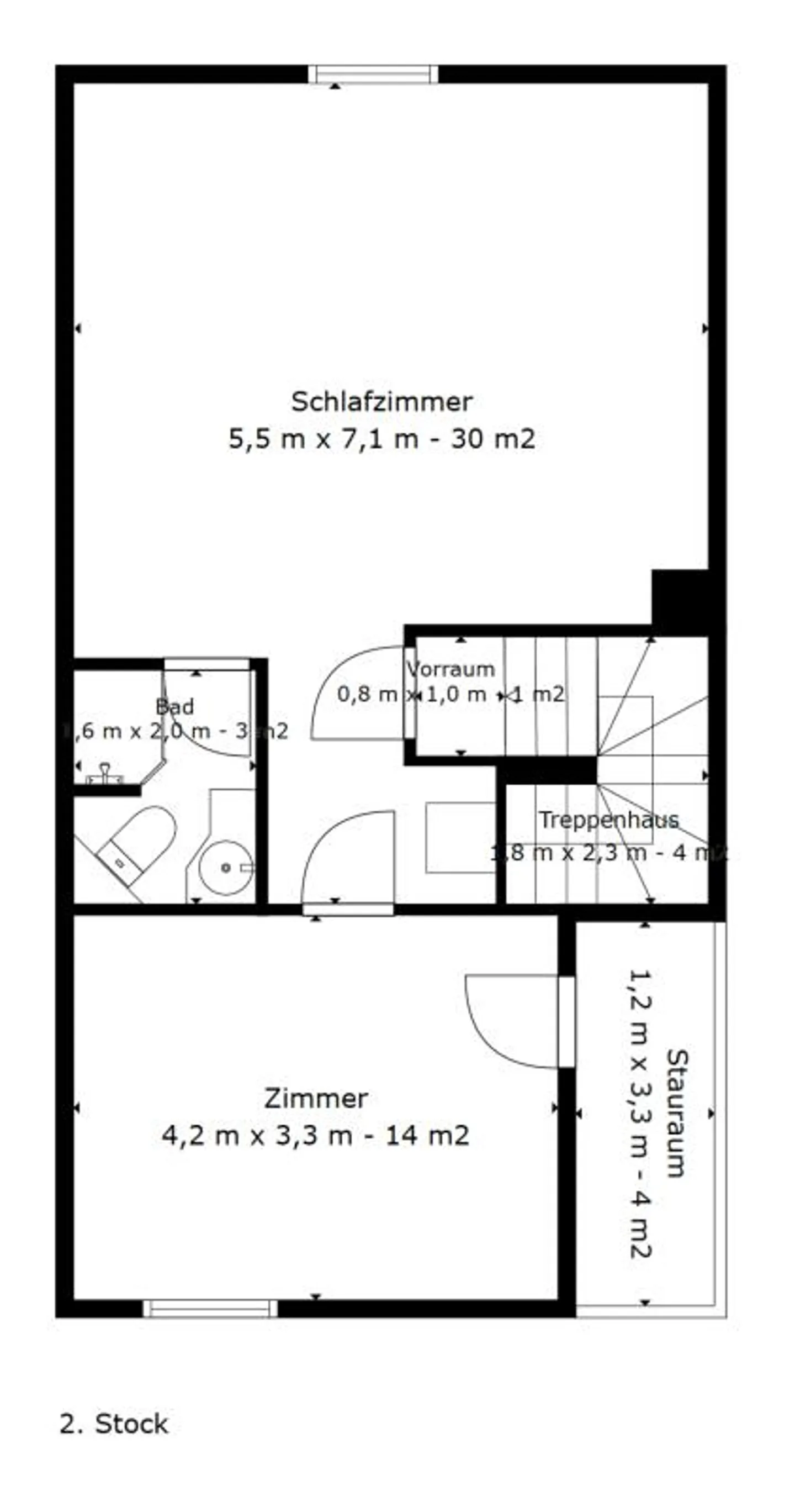 Charnantes Maison de ville 6.5 pièces dans un emplacement familial - Photo 17 sur 18