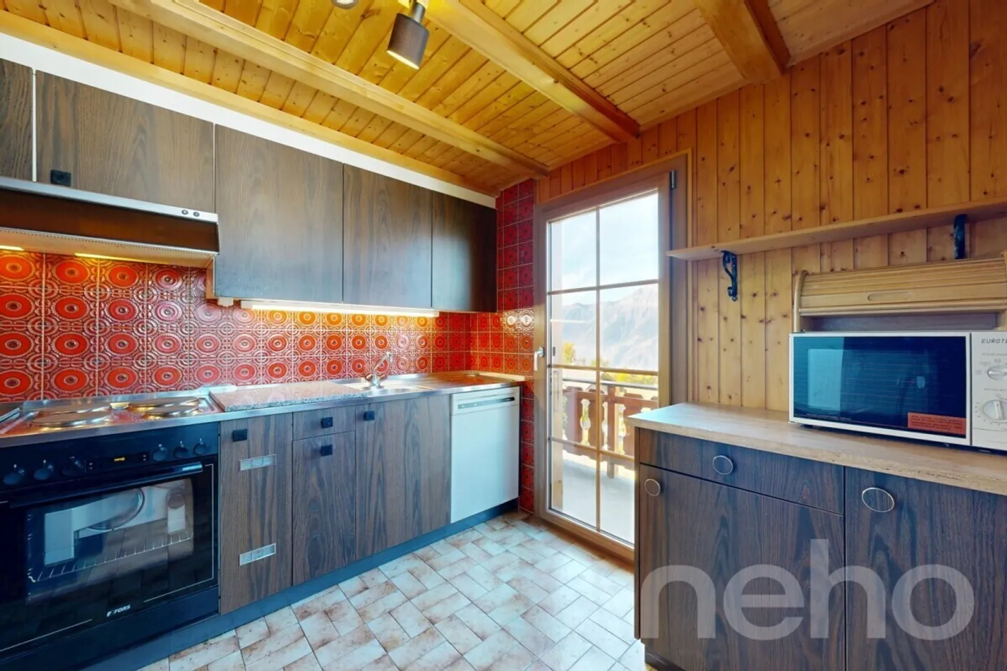 Charmantes Chalet mit separater Wohnung in Tzoumaz - Foto 8 von 12