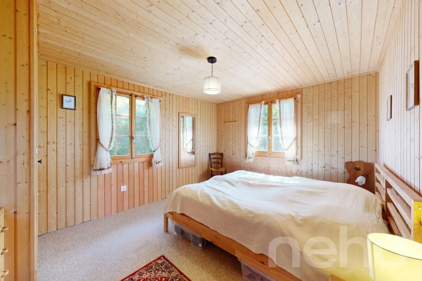 Charmantes Chalet mit separater Wohnung in Tzoumaz - Foto 10 von 12