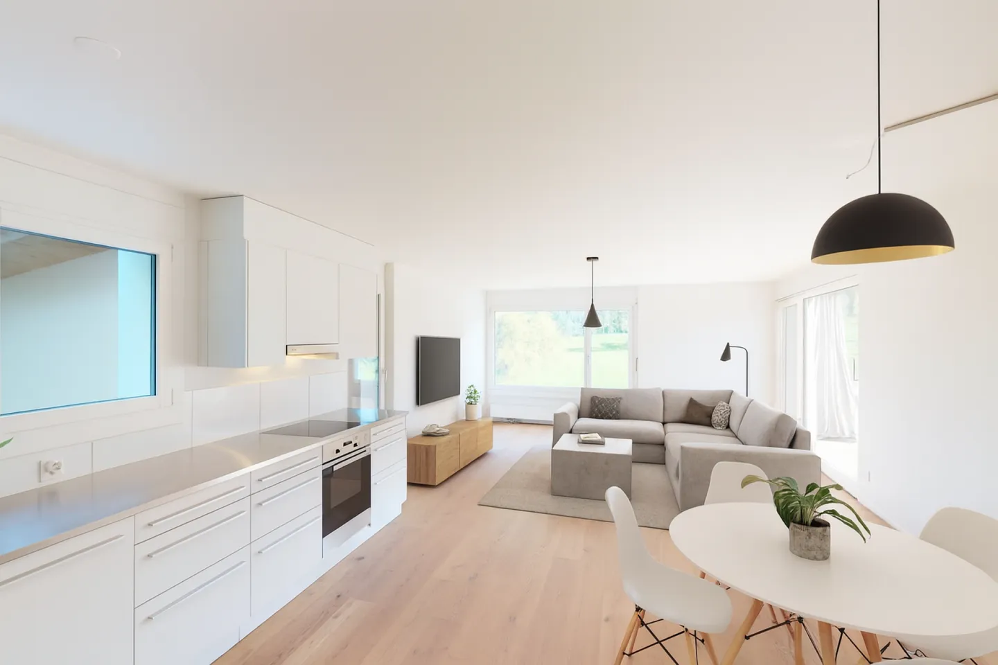 4.5-Room Terrace House with Breathtaking Views in Unterkulm AG - Photo 7 of 17