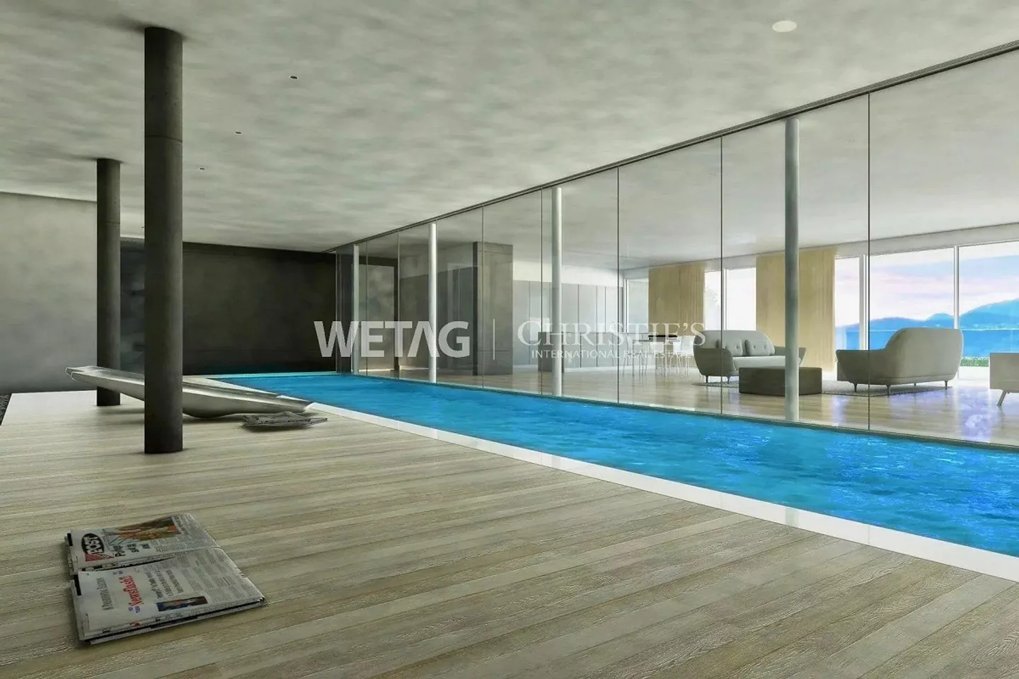 Appartement 6.5 pièces avec vue enchanteur sur le lac de Lugano à vendre - Photo 6 sur 10