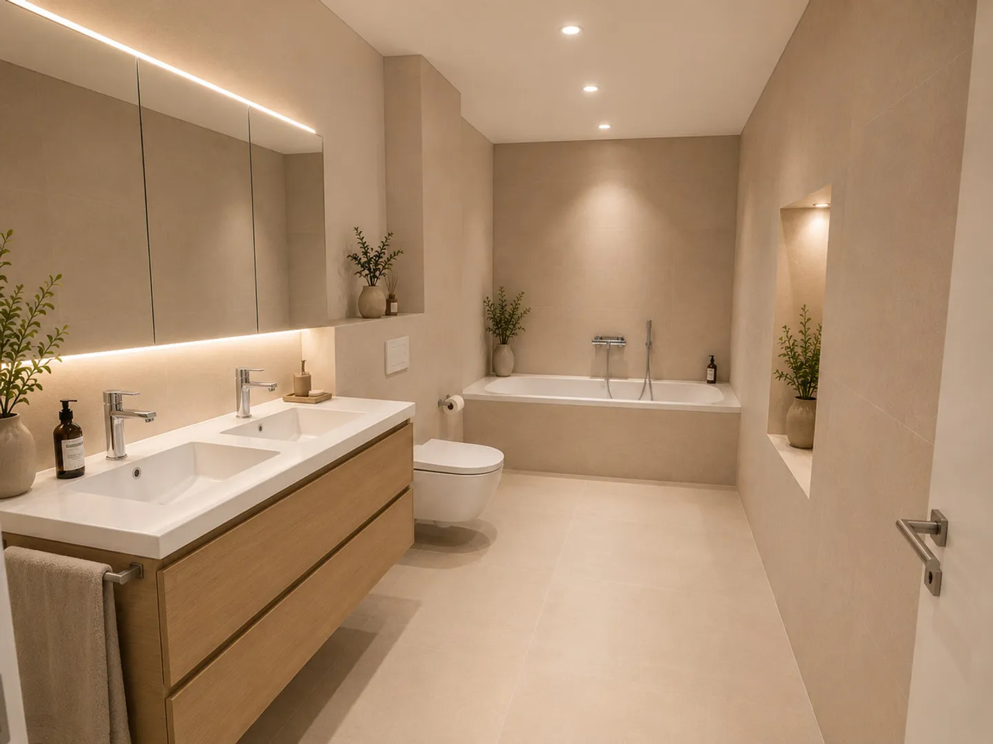 Appartamento duplex al piano terra di nuova costruzione in una bella posizione (C-1.2) - Foto 10 di 19