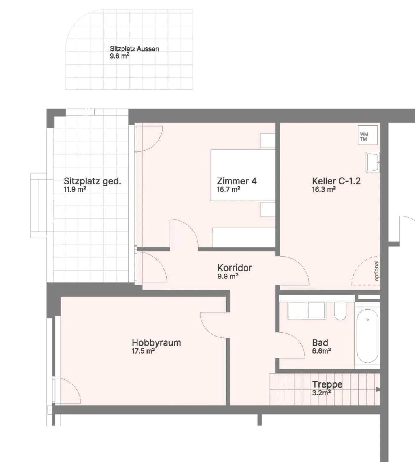 Appartamento duplex al piano terra di nuova costruzione in una bella posizione (C-1.2) - Foto 19 di 19
