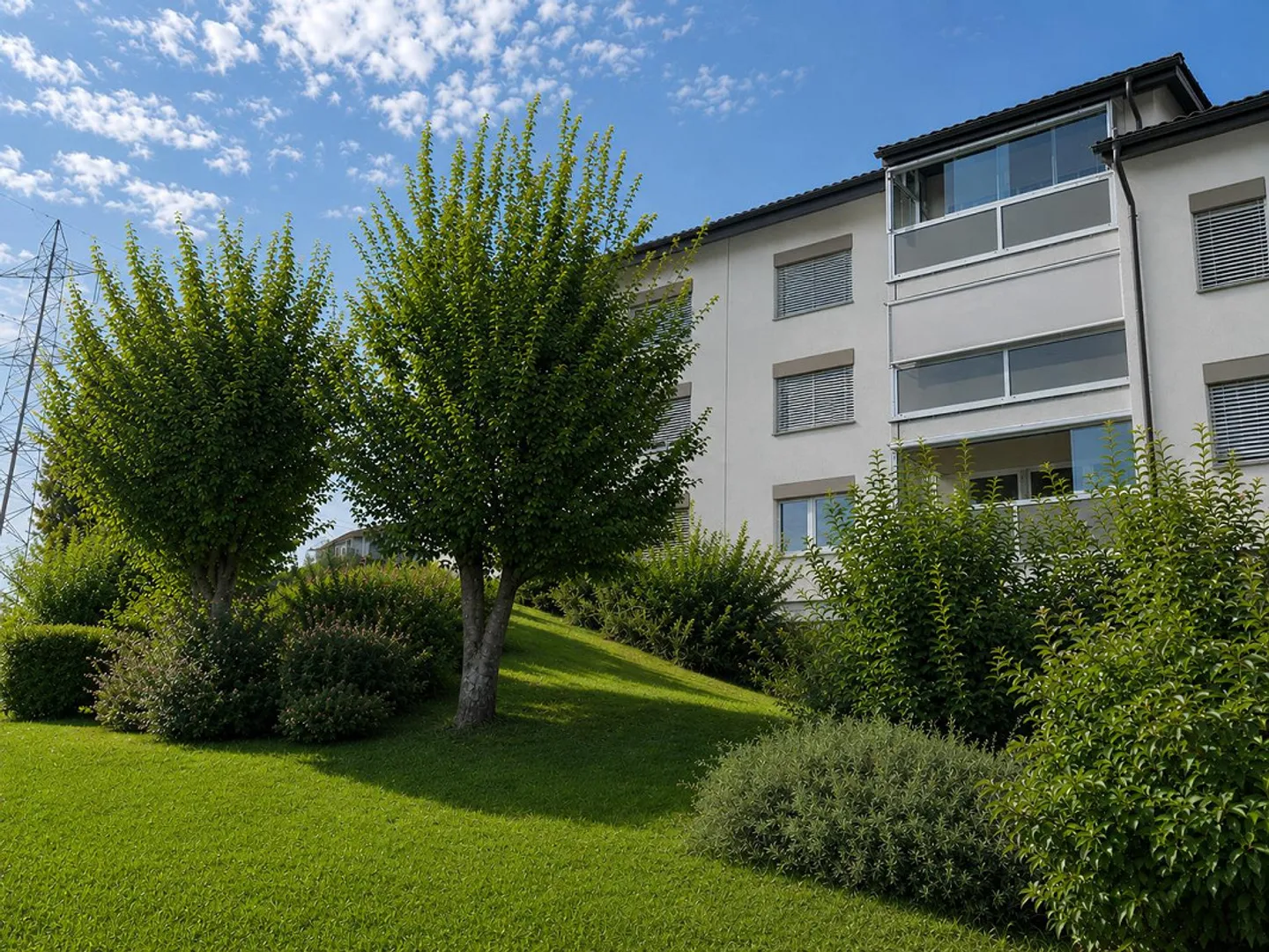 Grosszügige, sanierte 3.5-Zi Wohnung mit Aussicht - Photo 9 sur 9