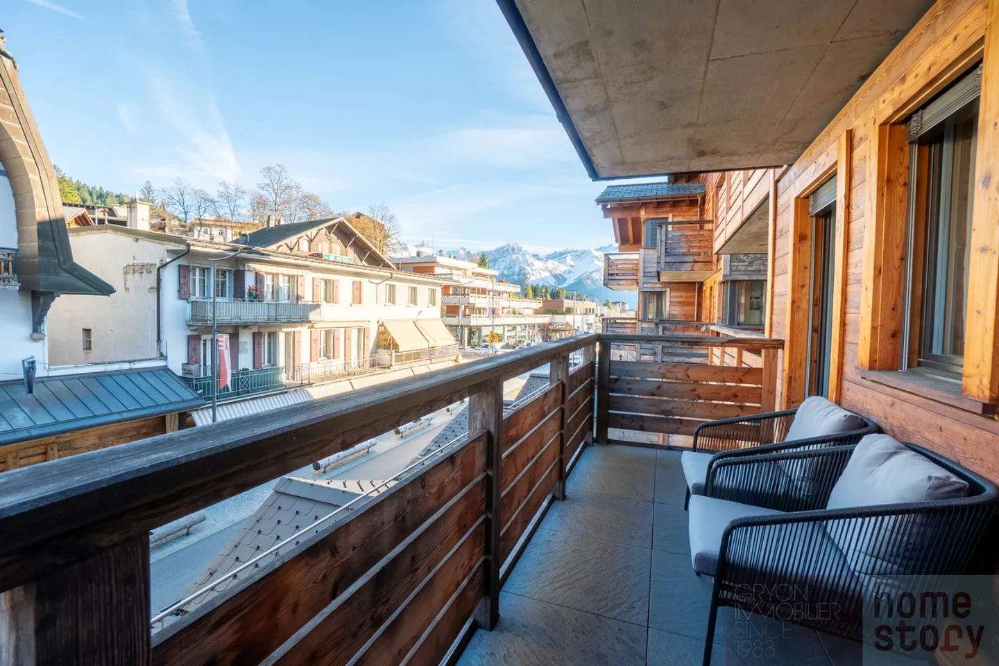 Centro di Villars, 4,5 camere di alto standard (128 m², 2020) - Foto 13 di 17