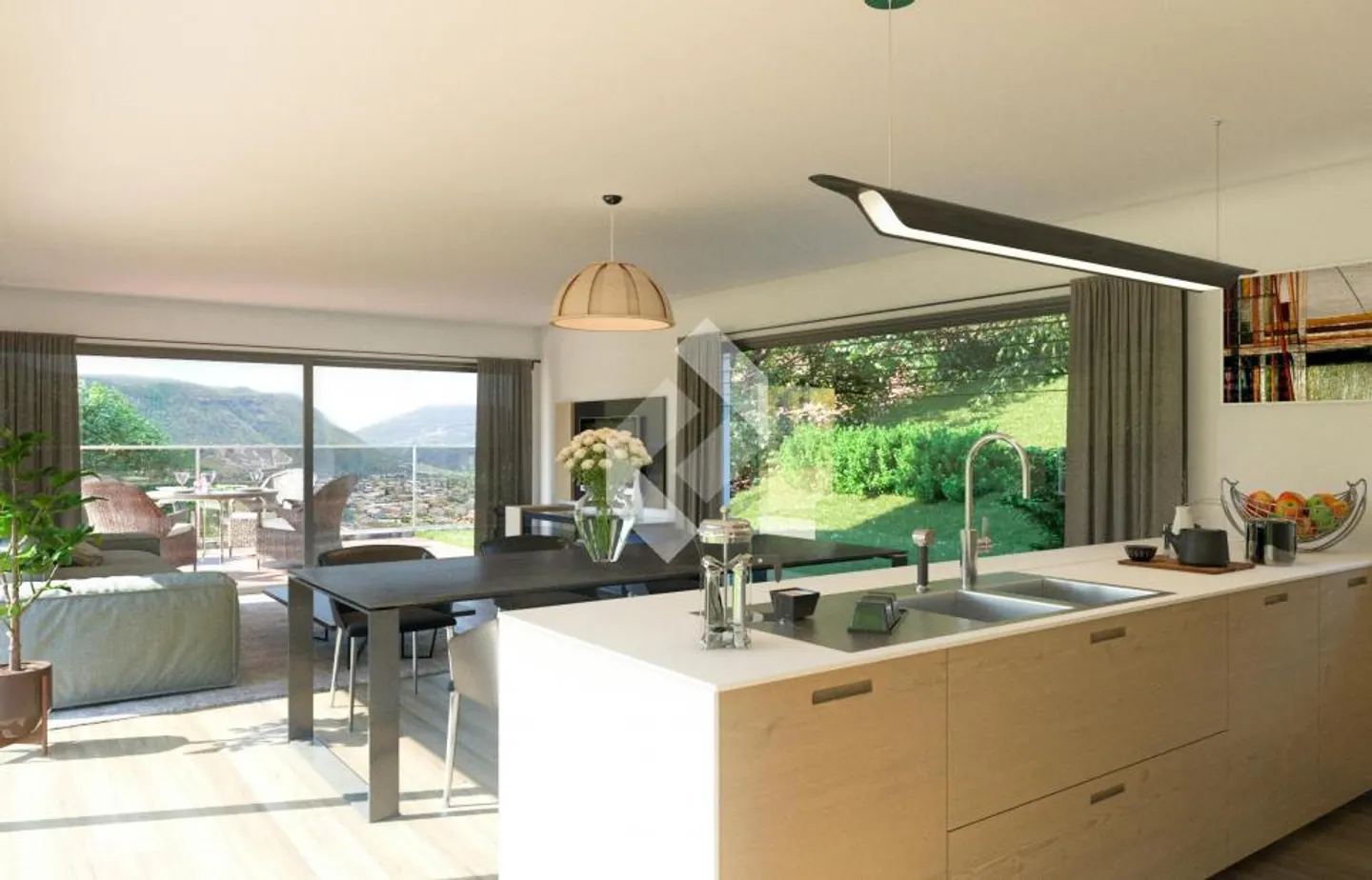 Villa mit 4,5 Zimmern auf den Hängen von St-Léonard - Foto 3 di 11