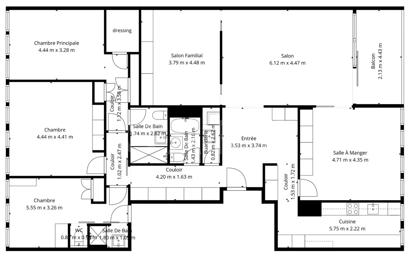 Disponible bientôt - CHAMPEL - Appartement familial avec 7 pièces - Photo 2 sur 2